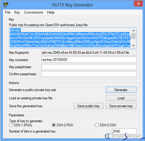Windows 7 generate ssh public key